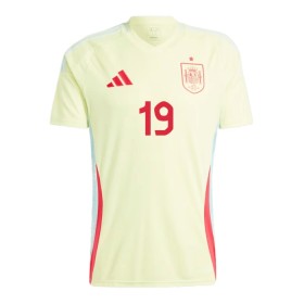 Virallinen pelipaita Espanja Lamine Yamal 19 Vieras Euro 2024 Lyhythihainen - Miesten